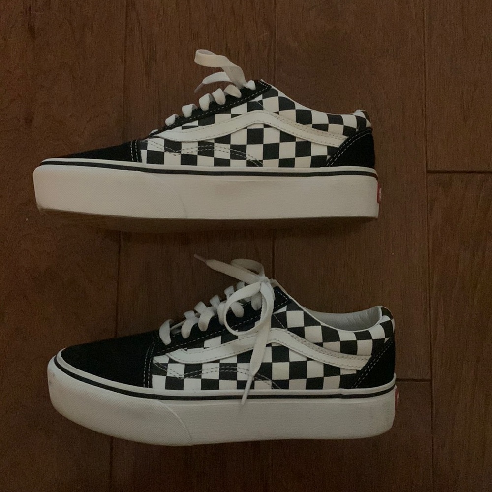 Vans Old Skool Checkered Primary Check Black and White Sneaker